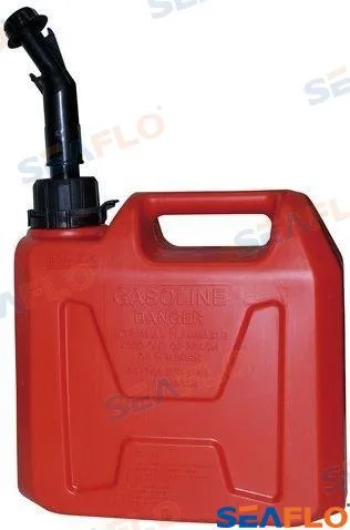 Jerrican carburant 5l 260x130x275mm Seaflo - réf SFGT0501