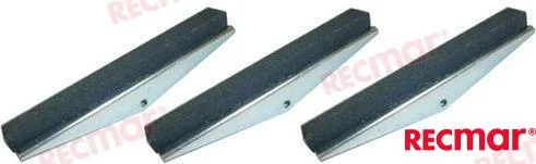 Jeu 3 pierres polissoir 76mm Recmar - réf CRA946331