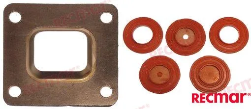 Joint de coude échappement Recmar pour MerCruiser 4.3L, 6.2L - 27-864547A02