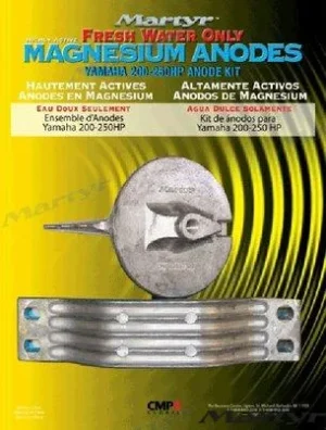 Kit anode magnesium yamaha 200/250cv Martyr – réf CMY200250KITM
