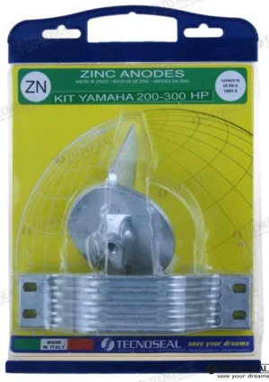 Kit anode yamaha 200-300 Tecnoseal – réf TENKITYAMAHA200-300