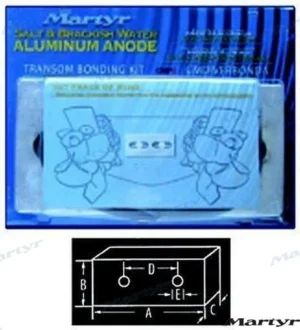 Kit anode zinc Martyr – réf CMDIVERBOND