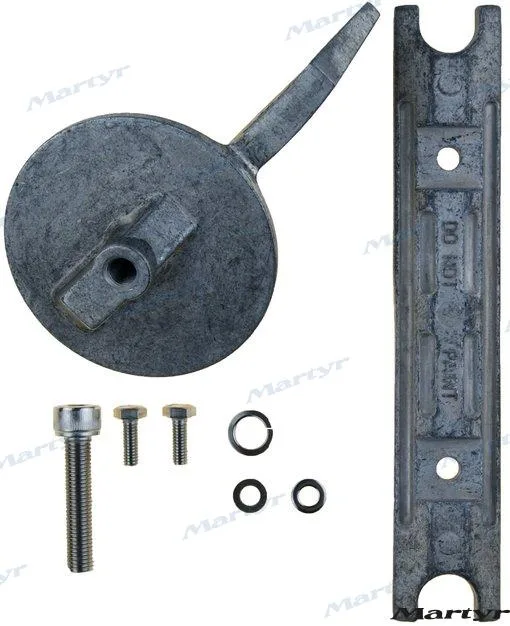 Kit anodes Yamaha 60/90 mg Martyr - réf CMY6090KITM