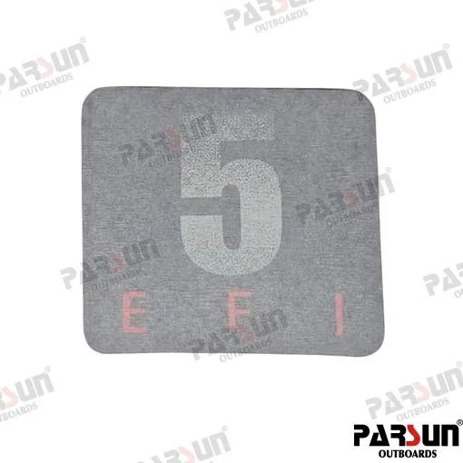 Kit autocollant capot 5cv Parsun - réf PAF6-08000000-5