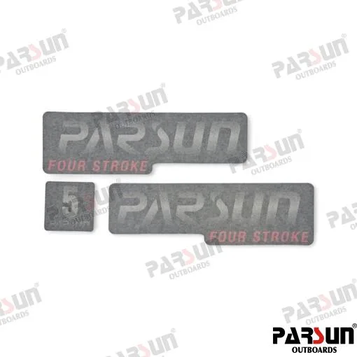 Kit autocollant Parsun f5 HP - réf PAF4-09000900-5