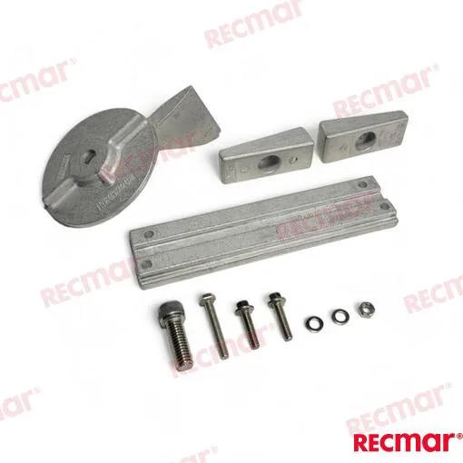 Kit d'anode Mercury 40-60 (zinc) Recmar - réf RECKITM40-60ZN