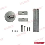 Kit d’anode mercury verado v4 (zn) Recmar - réf RECKITMVERADO4ZN