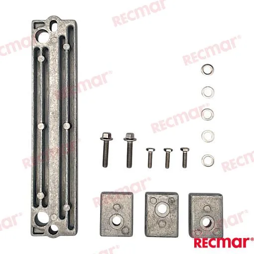 Kit d'anode Suzuki 200-250 (magnésium) Recmar - réf RECKITS200-250M