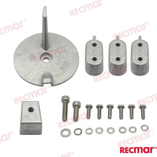 Kit d'anode Yamaha 40-60 (zinc) Recmar - réf RECKITY40-60ZN