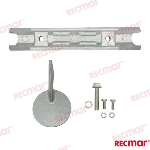Kit d'anode Yamaha 60-90 (zinc) Recmar - réf RECKITY60-90ZN
