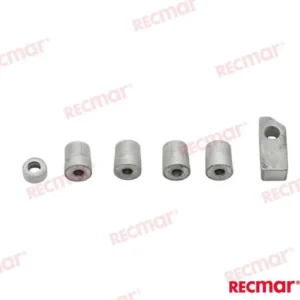 Kit d&rsquo;anodes en aluminium b powerhead Recmar – réf REC90798-1M715AL