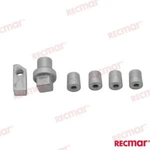 Kit d&rsquo;anodes en aluminium b powerhead Recmar – réf RECKIT60400ANB0AL