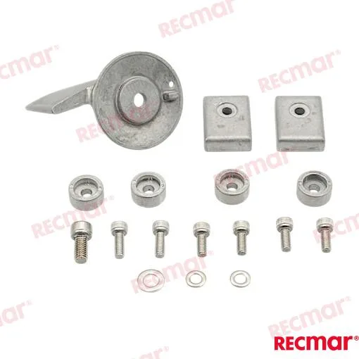 Kit d'anodes Suzuki 40-50 (aluminium) Recmar - réf RECKITS40-50AL