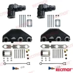 Kit échappement volvo 1993+ gm262 v6 (co Recmar - réf MARV6-9K