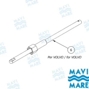 Kit extremetie tige longue+exag.extensio Mavi Mare – réf GS41233