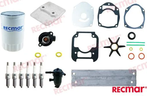 Kit maintenance Mercury 175, 200, 225CV V6 3.4L  Recmar - réf RECKITMER3.4