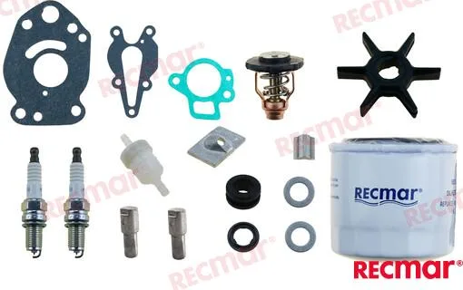 Kit maintenance Mercury 8, 9, 15CV 323 cm3 Recmar - réf RECKITMER323