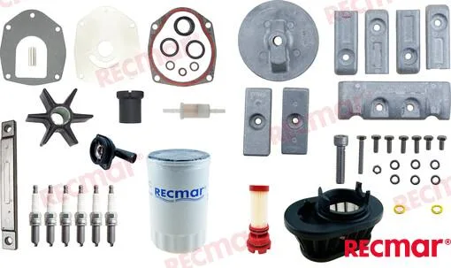 Kit maintenance Mercury VERADO 6 CYLINDRES Recmar - réf RECKITMERVERADO6