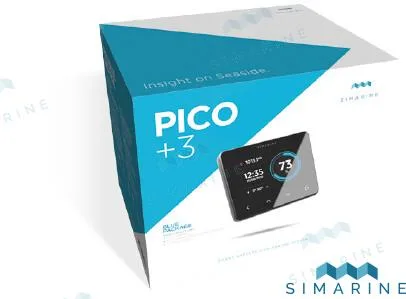 Kit pico blue tableau de commande noir Simarine - réf SIMPK21N3SS