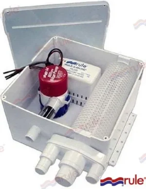 Kit pompe de douche 24v Rule – réf RU98A24