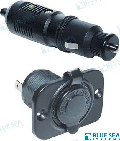 Ensemble fiche 1010 et prise 1011 12 V - Blue Sea Systems réf. BS1015