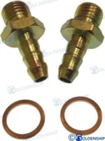 Kit raccords 10mm Goldenship - réf GS30431