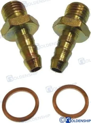 Kit raccords 8mm Goldenship – réf GS30430