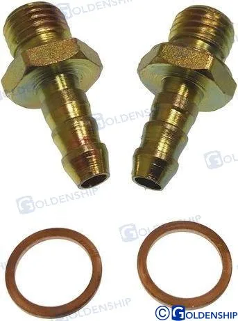 Kit raccords 8mm Goldenship - réf GS30430