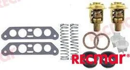 Kit thermostat Recmar moteur V4 Crossflow - réf REC13270