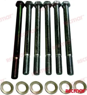 Kit visserie collecteur volvo v6 Recmar – réf REC22145