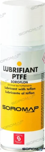 Lubrifiant à sec spray ptfe 200 ml Soromap - réf SOR112045