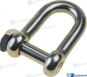 Manille courte 25 mm (5) Goldenship – réf GS71065B