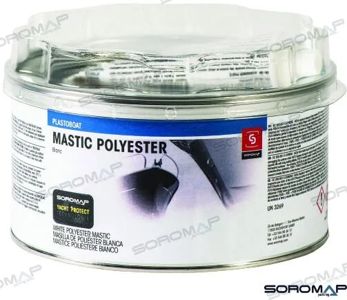 Mastic polyester 250gr Soromap - réf SOR85226