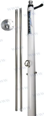 Mât vertical blanc pour wakeboard Air Boom - réf AIRUWH