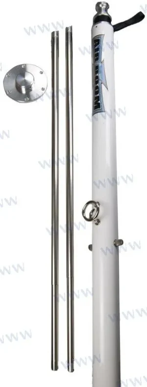 Mât vertical blanc pour wakeboard Air Boom – réf AIRUWH
