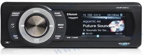 Media center couleur. bluetooth/usb Aquatic - réf AQ-MP-5UBT