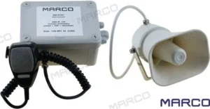 Megaphone électronique 12v + micro Marco - réf GS12204
