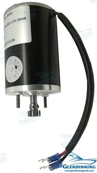 Moteur 24v cablemaster cm-4 12v Glendinning - réf GLE05030