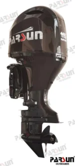Moteur parsun 4t 115hp x (25″) noir - réf F115FEX-T-EFI