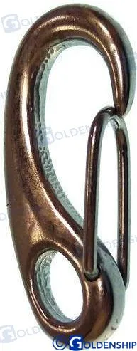 Mousqueton automatique 70mm Goldenship – réf GS71201