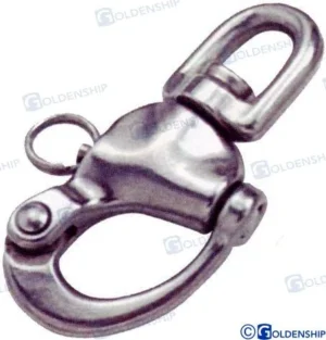 Mousqueton inox pour spi 80mm Goldenship – réf GS71210