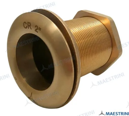 Passe-coque 2" laiton CR - Maestrini réf. GS30769