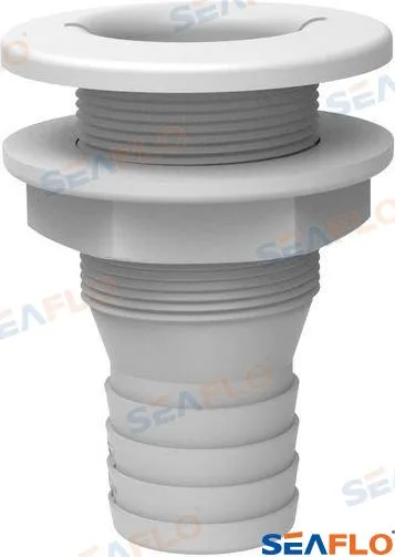 Passe-coque 1 1/2" nylon blanc - Seaflo réf. SFDS1150001