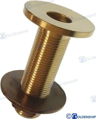 Passe-coque EMP. 1 1/4" laiton - Goldenship réf. GS30364