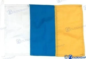 Pavillon canaries 20×30 Goldenship – réf GS73356