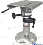 Pied siège manuel adjustable 350-450mm Goldenship - réf GS73256
