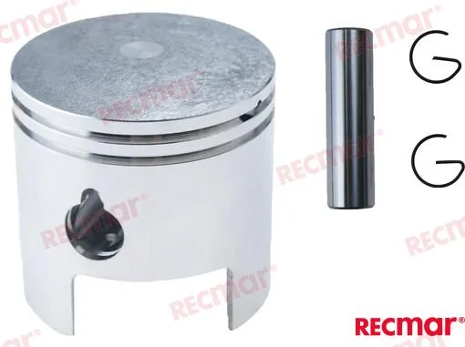 Piston Recmar moteur M9.9D2 M15D2 - 350-00001-0