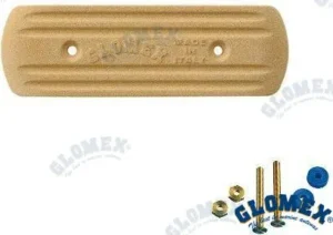 Plaque de masse rectang 205x64x13 Glomex – réf GLORA204