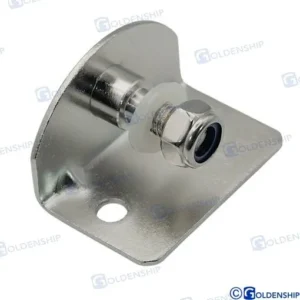 Plaque de fixation à 90° inox 316 pour vérin à gaz œil-œil, axe 8 mm - Sea Origin SEA70390