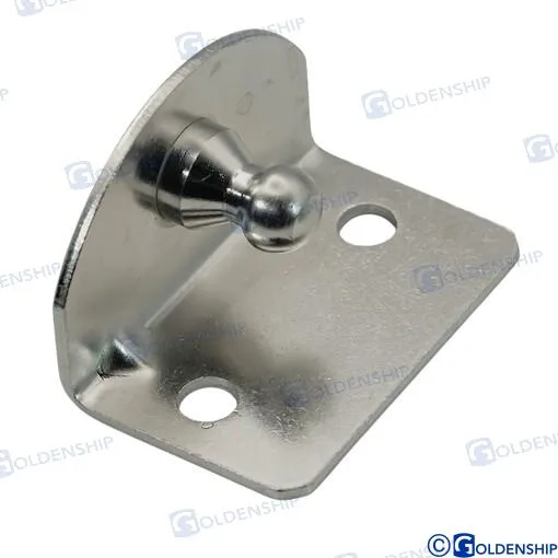 Plaque de fixation à 90° inox 316 pour vérin à gaz à rotule 10 mm - Sea Origin SEA70391